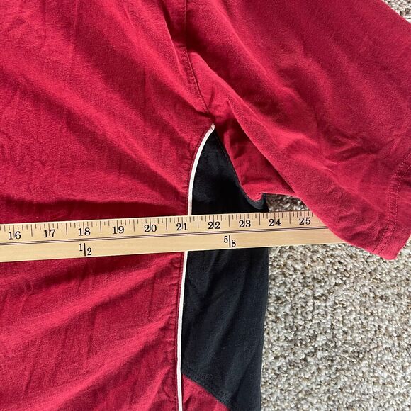 Vintage Alabama Crimson Tide Polo Shirt Mens Extra Large Red NCAA Football Y2K - Picture 10 of 12